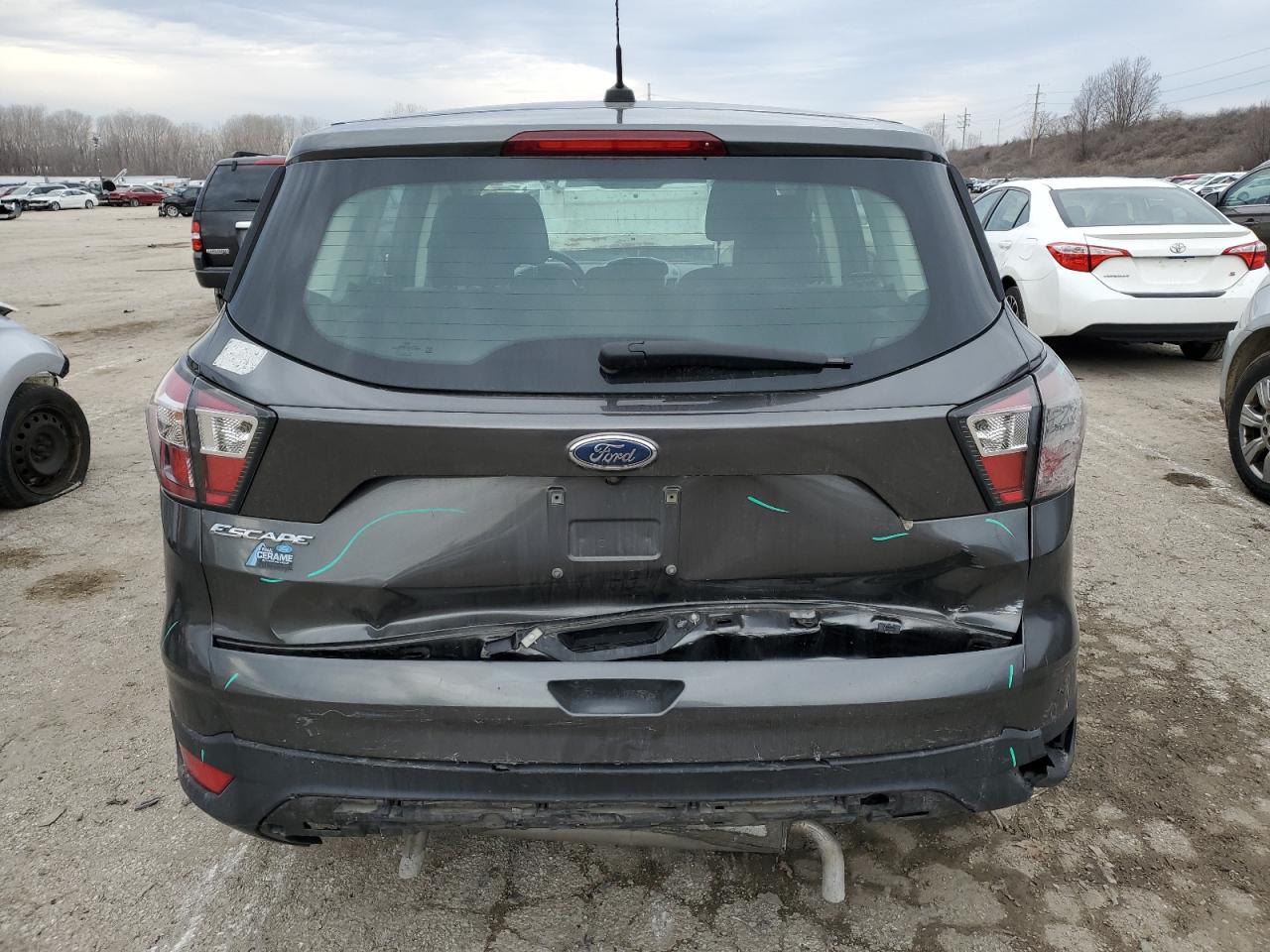 2017 Ford Escape S VIN: 1FMCU0F7XHUA50135 Lot: 42008124