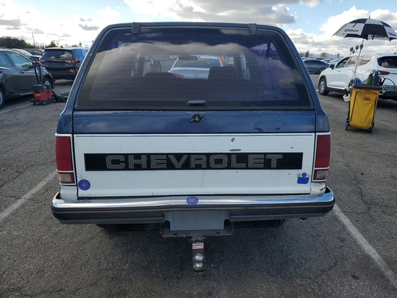 1989 Chevrolet Blazer S10 VIN: 1GNCS18Z8K8149381 Lot: 41138414