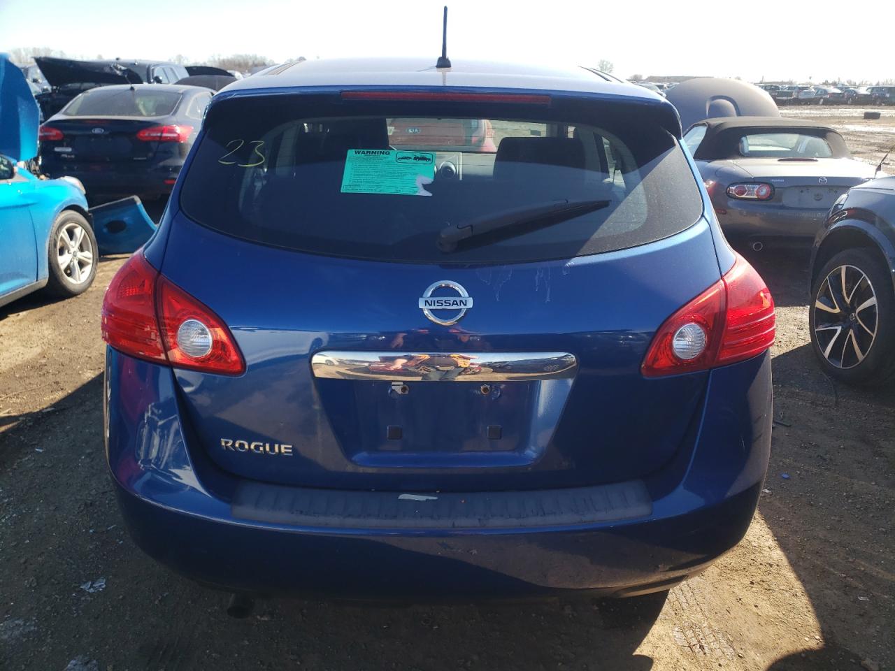 2011 Nissan Rogue S VIN: JN8AS5MT0BW181234 Lot: 45064984