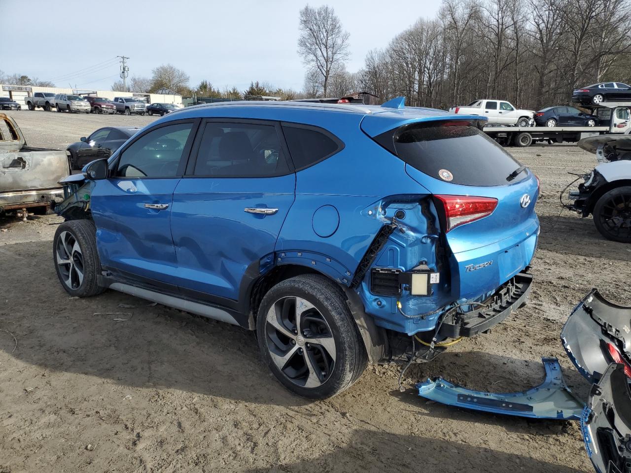 2018 Hyundai Tucson Value VIN: KM8J33A2XJU703947 Lot: 44805844