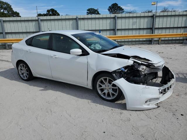  DODGE DART 2013 White