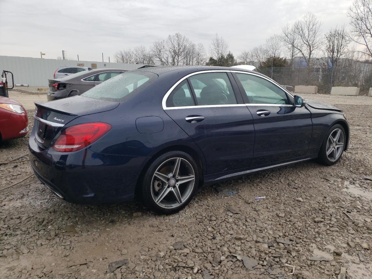 2017 Mercedes-Benz C 300 4Matic VIN: 55SWF4KB8HU188728 Lot: 43345794