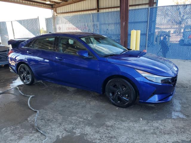  HYUNDAI ELANTRA 2021 Синій
