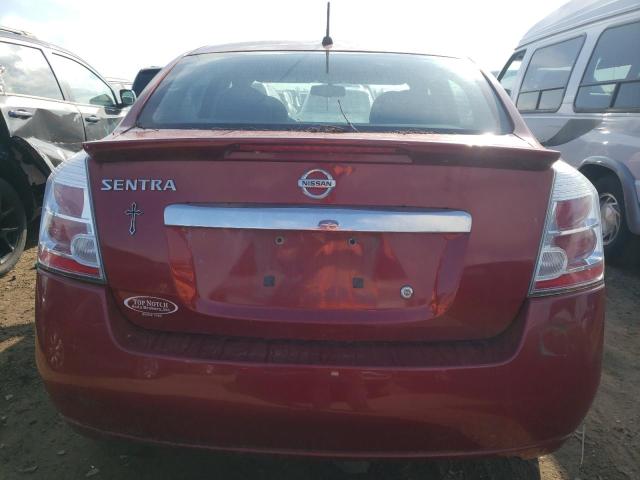  NISSAN SENTRA 2012 Red