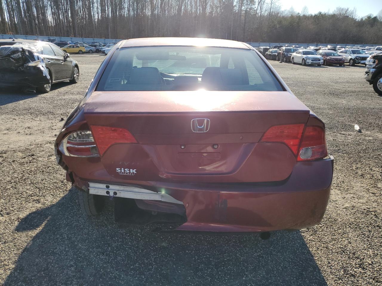 2007 Honda Civic Lx VIN: 1HGFA16597L122611 Lot: 43229034