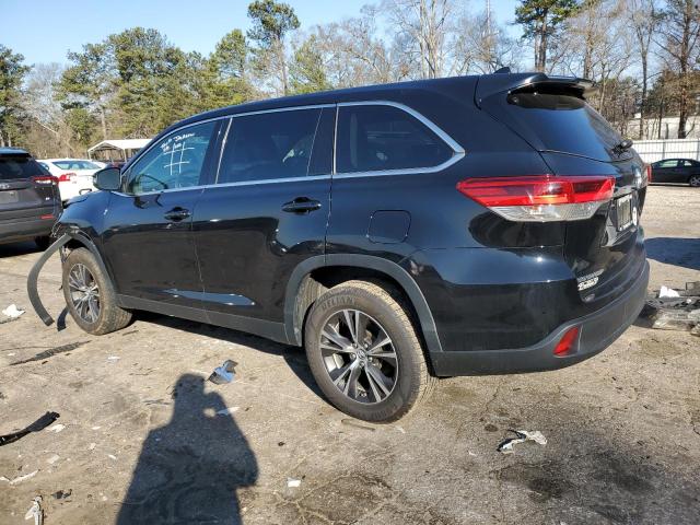  TOYOTA HIGHLANDER 2019 Чорний