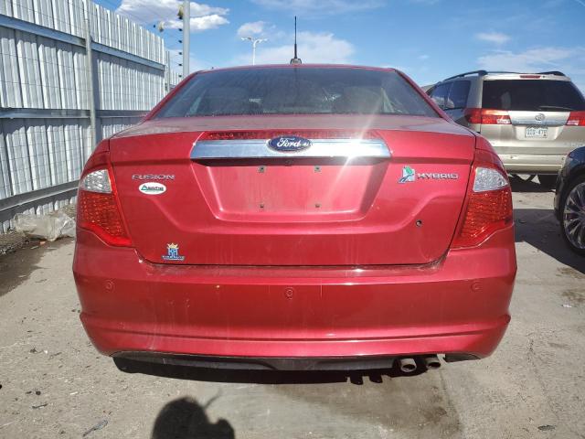  FORD FUSION 2012 Червоний