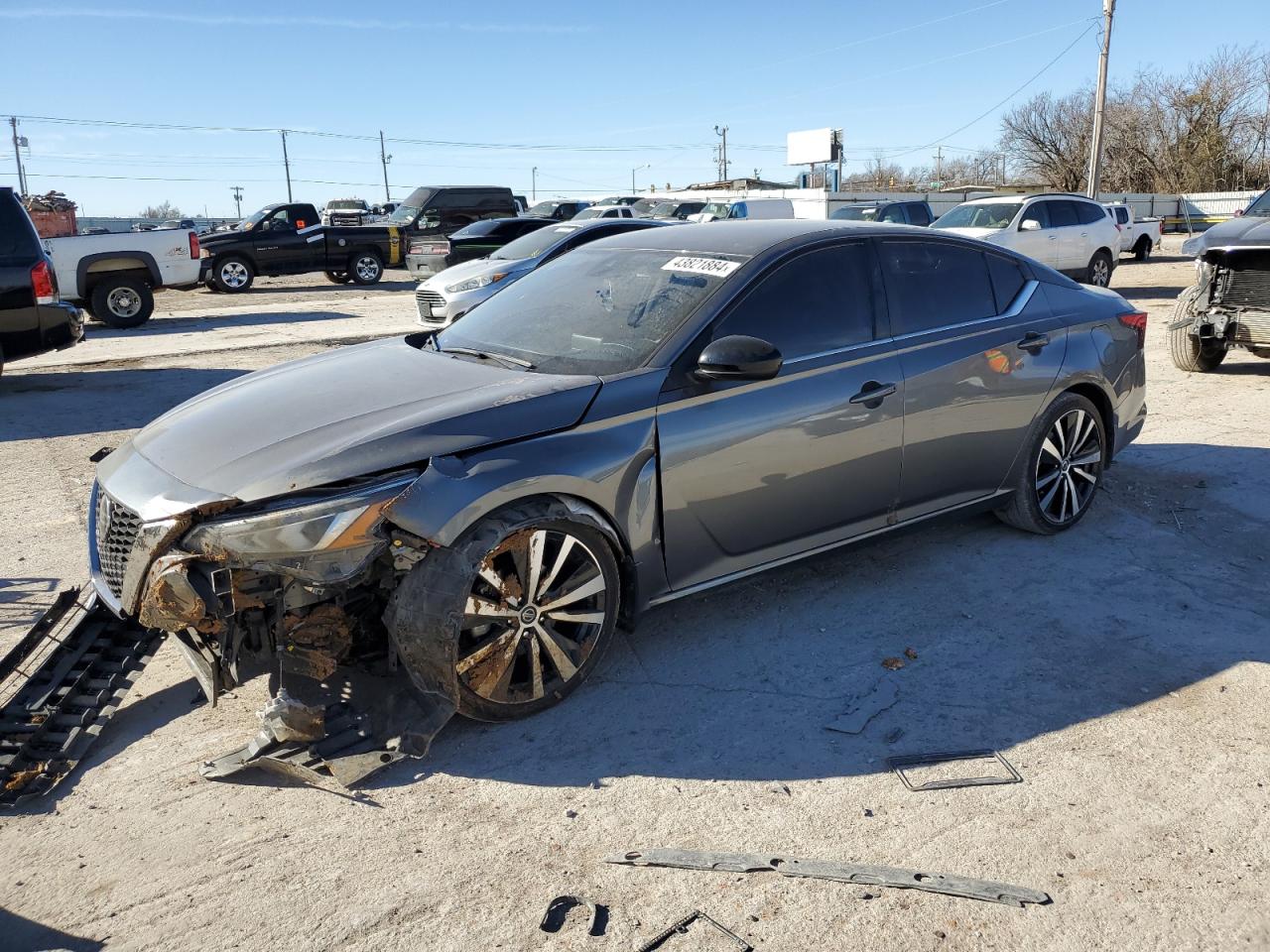 2022 Nissan Altima Sr VIN: 1N4BL4CVXNN384951 Lot: 43821884