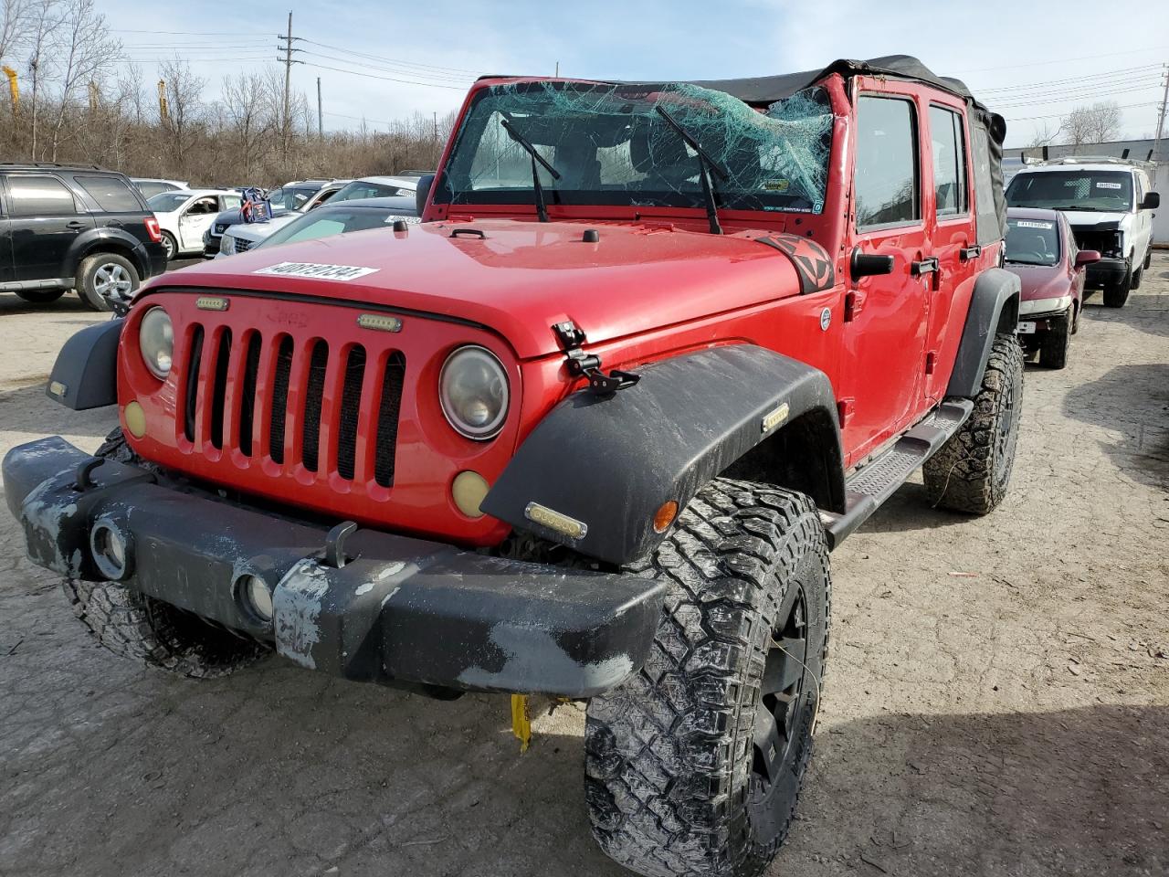 2014 Jeep Wrangler Unlimited Sport VIN: 1C4BJWDG6EL179120 Lot: 40819134