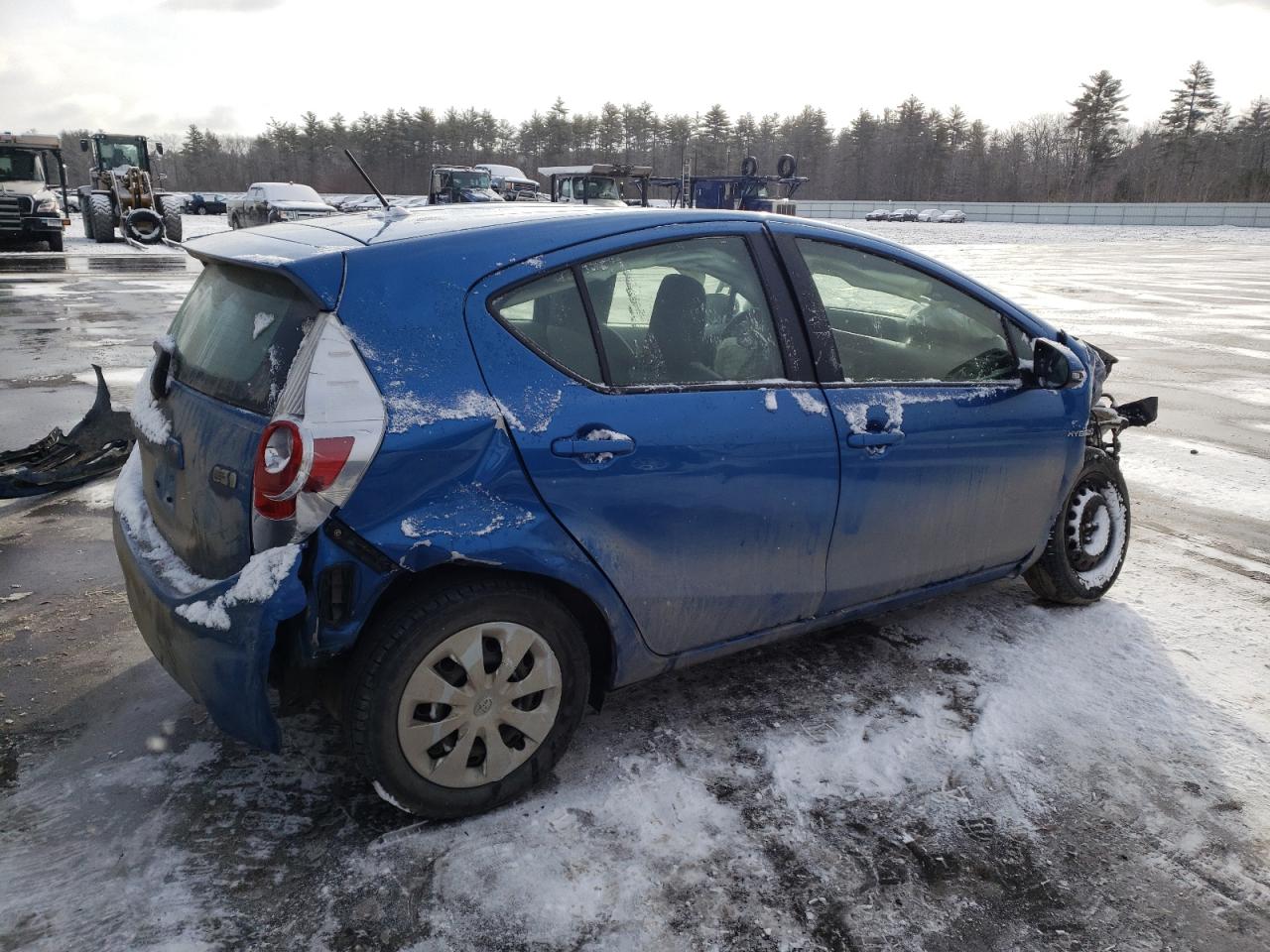 2012 Toyota Prius C VIN: JTDKDTB33C1501825 Lot: 42961604