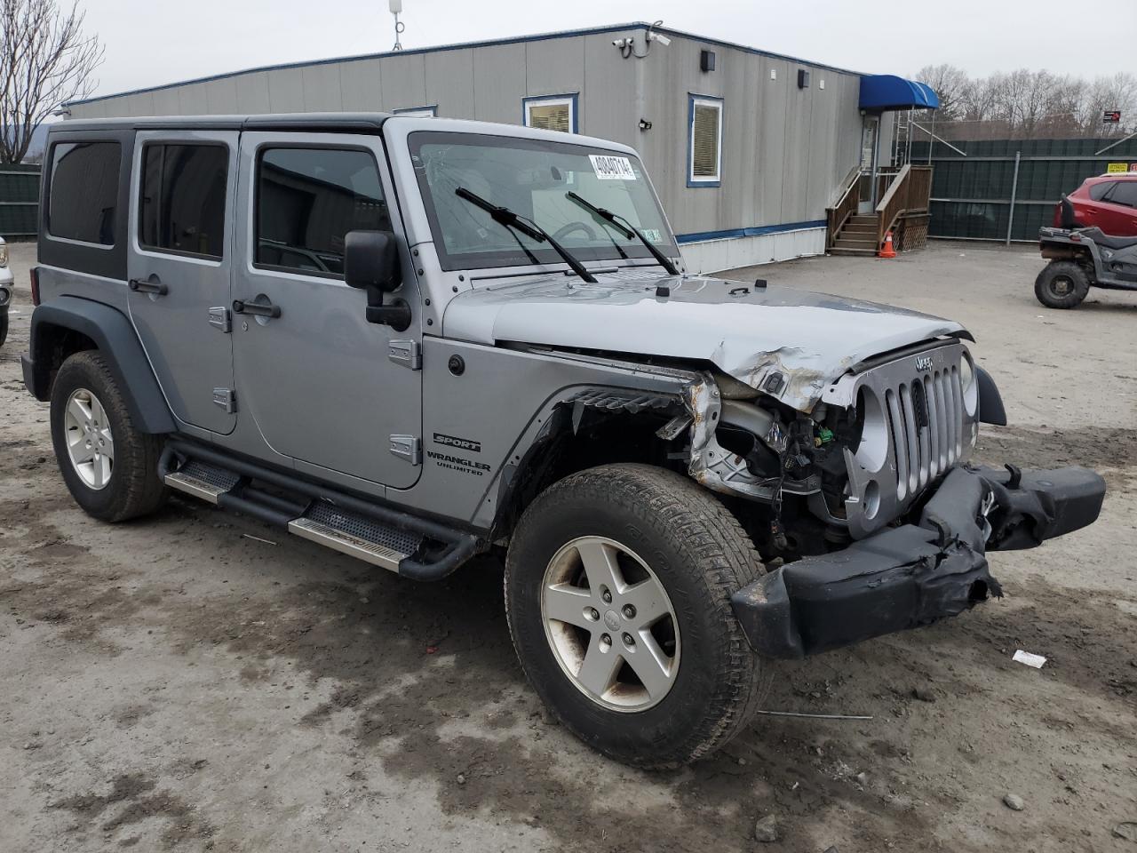 VIN 1C4BJWDG0EL316651 2014 JEEP WRANGLER no.4