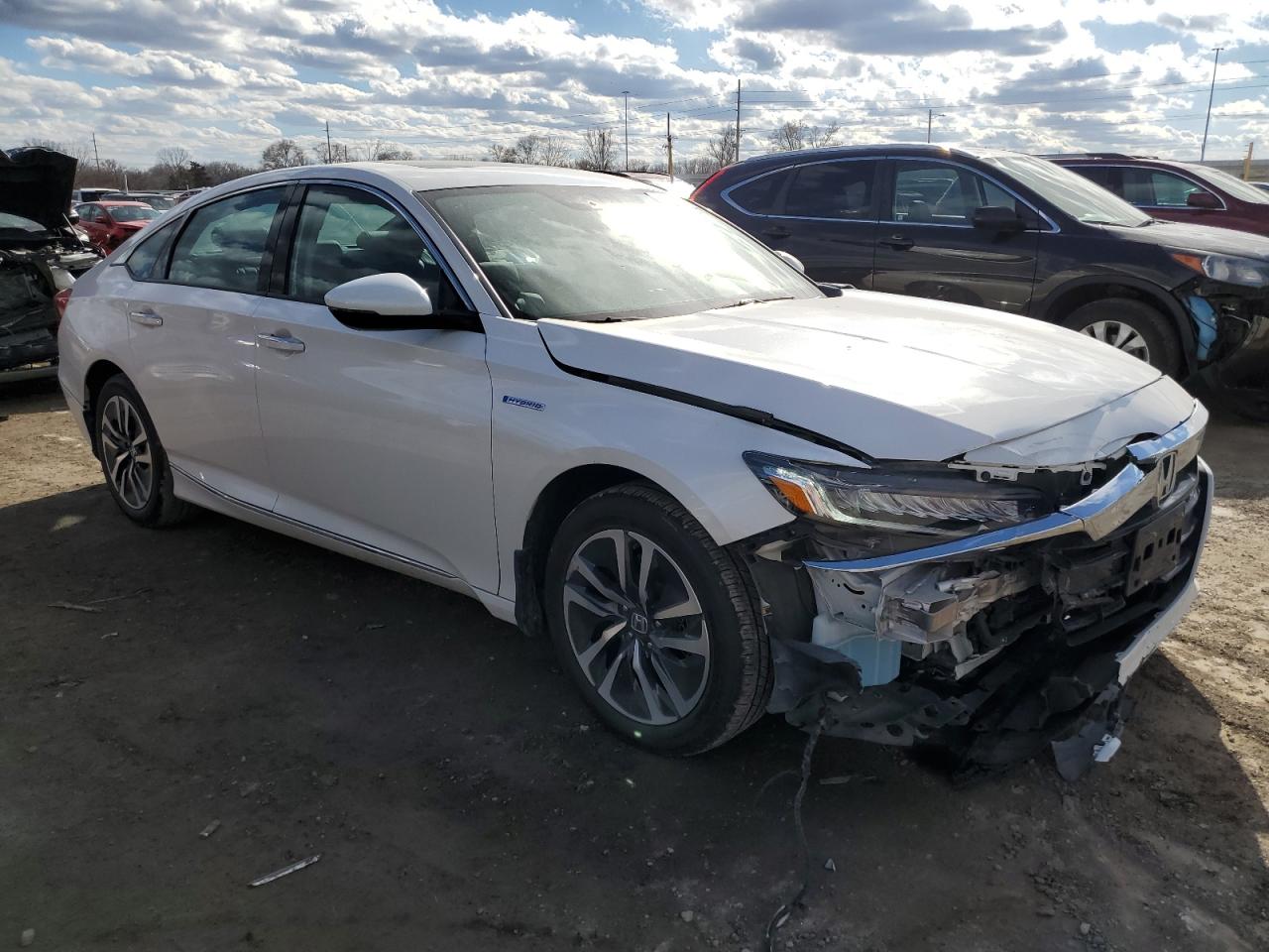 2020 Honda Accord Touring Hybrid VIN: 1HGCV3F96LA017164 Lot: 40922214