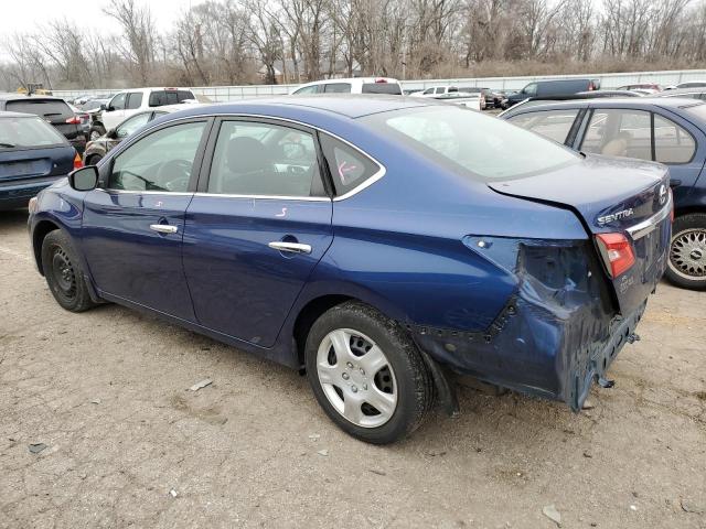  NISSAN SENTRA 2017 Blue