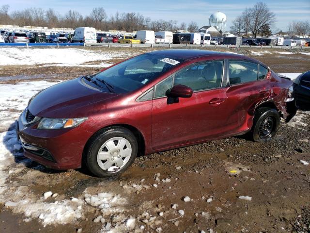  HONDA CIVIC 2015 Бургунди