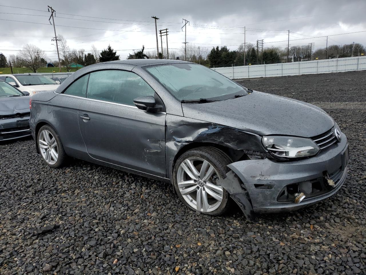 2012 Volkswagen Eos Lux VIN: WVWFW7AH1CV004121 Lot: 44585874