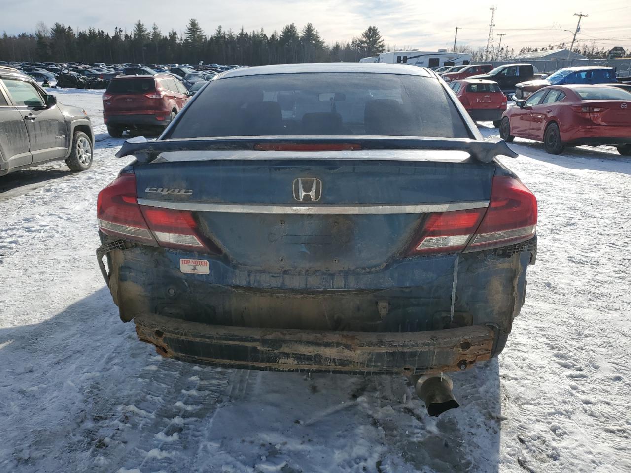 2HGFB2E55EH005400 2014 Honda Civic Lx