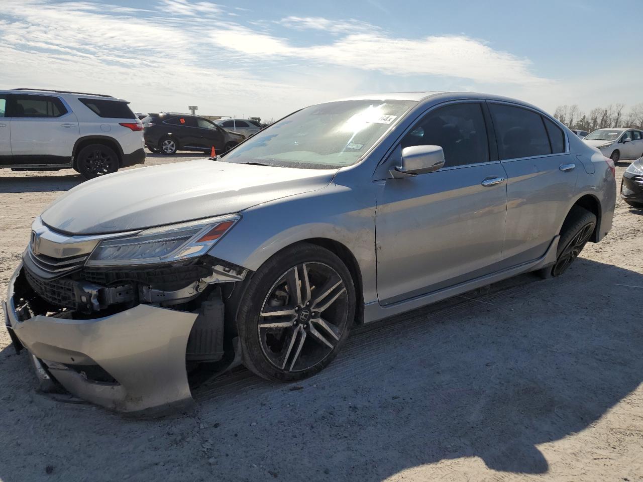 2017 Honda Accord Touring VIN: 1HGCR3F96HA018570 Lot: 42869564