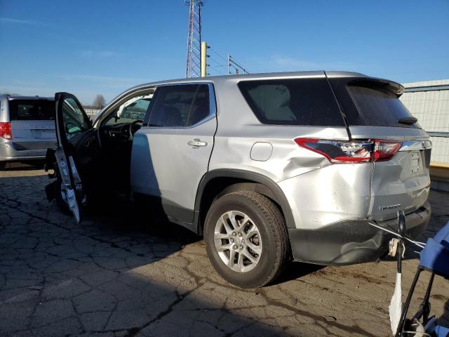  CHEVROLET TRAVERSE 2018 Srebrny