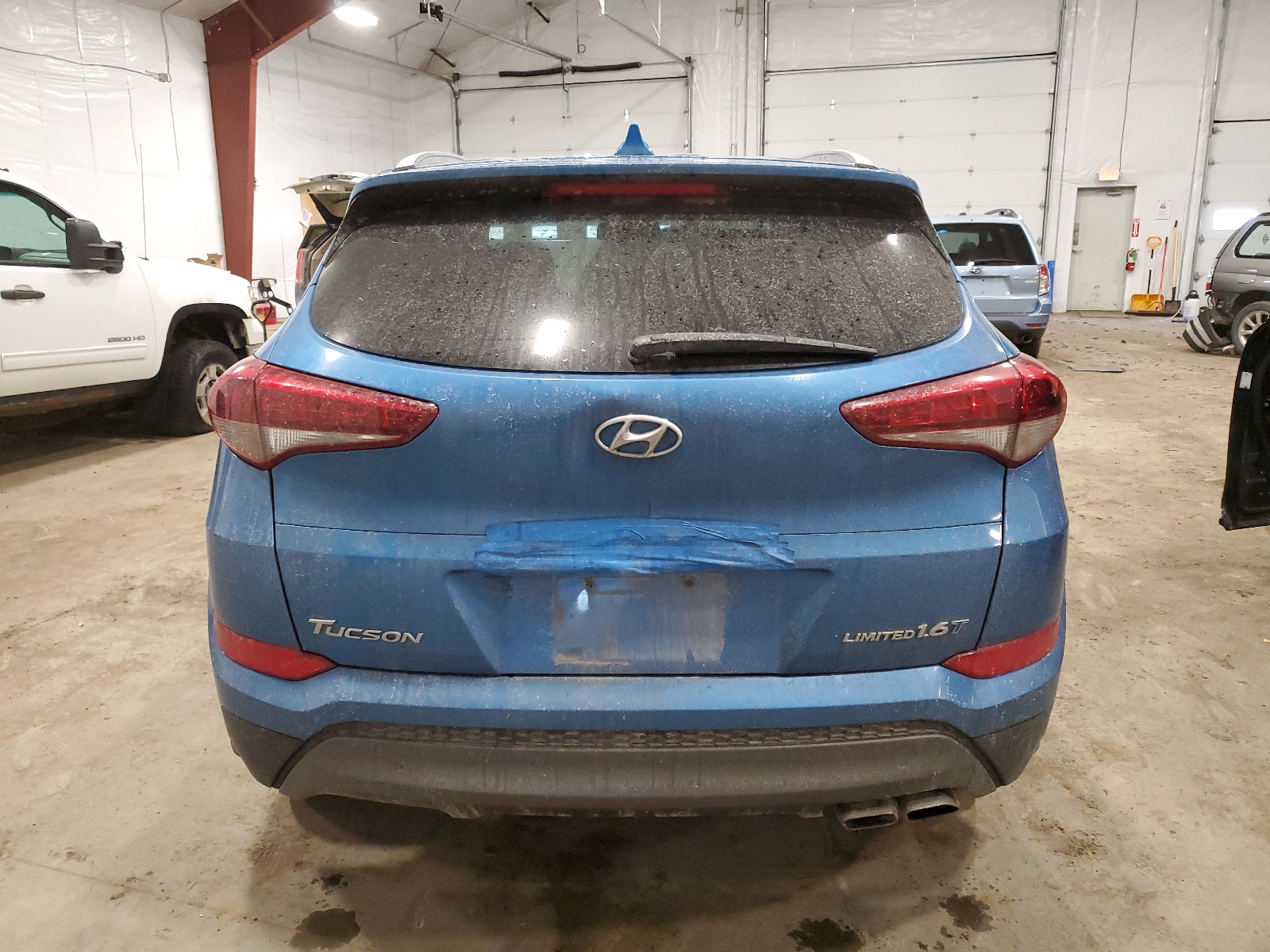 2016 Hyundai Tucson Limited vin: KM8J33A20GU172718