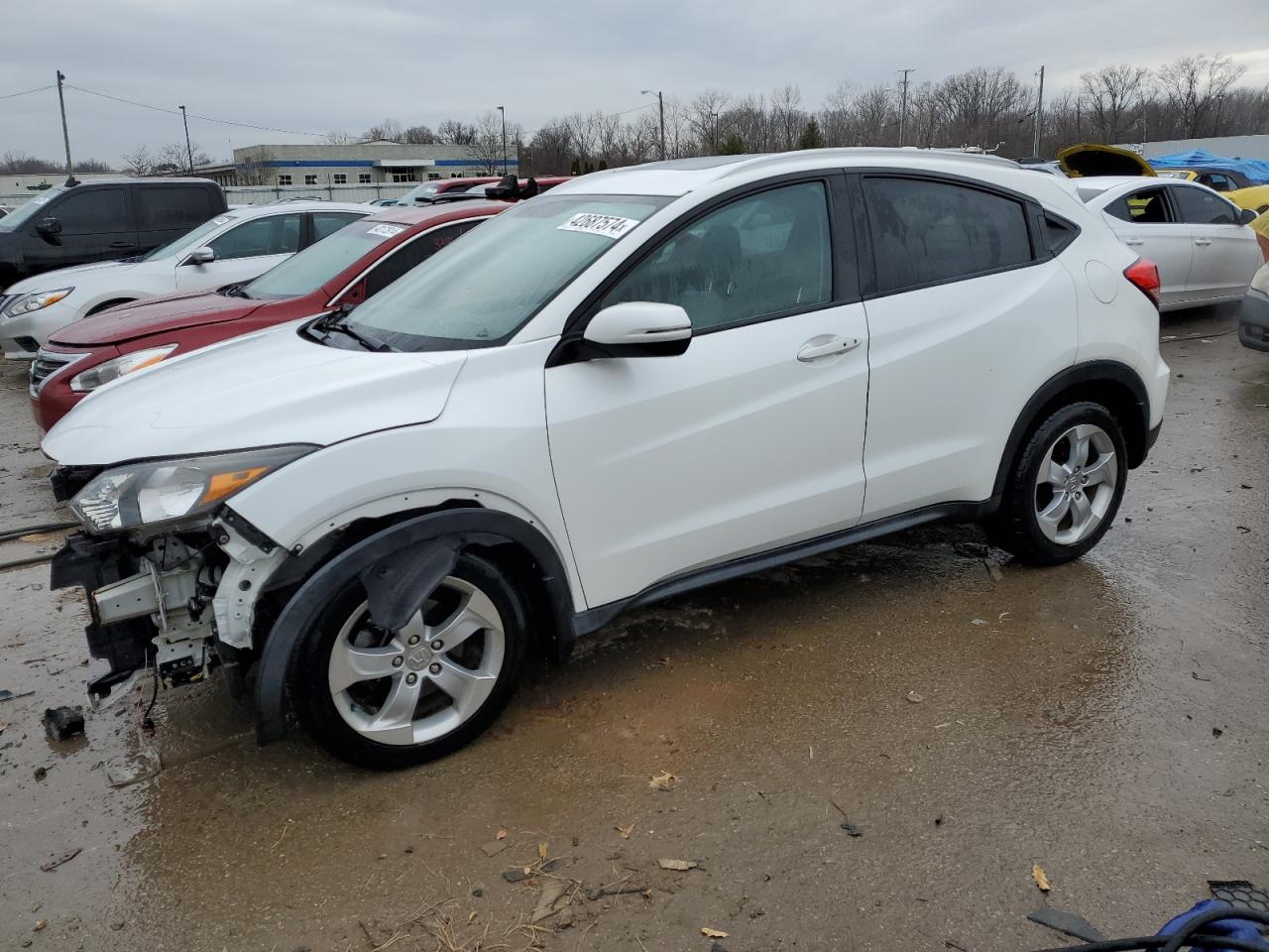 2016 Honda Hr-V Exl VIN: 3CZRU6H74GM734044 Lot: 42687574