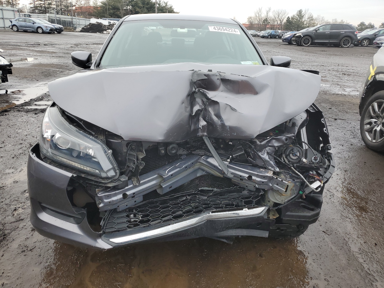 1HGCR2F3XEA182681 2014 Honda Accord Lx