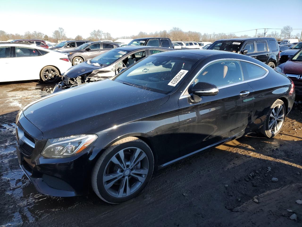 2017 Mercedes-Benz C 300 4Matic VIN: WDDWJ4KB0HF422748 Lot: 43083444