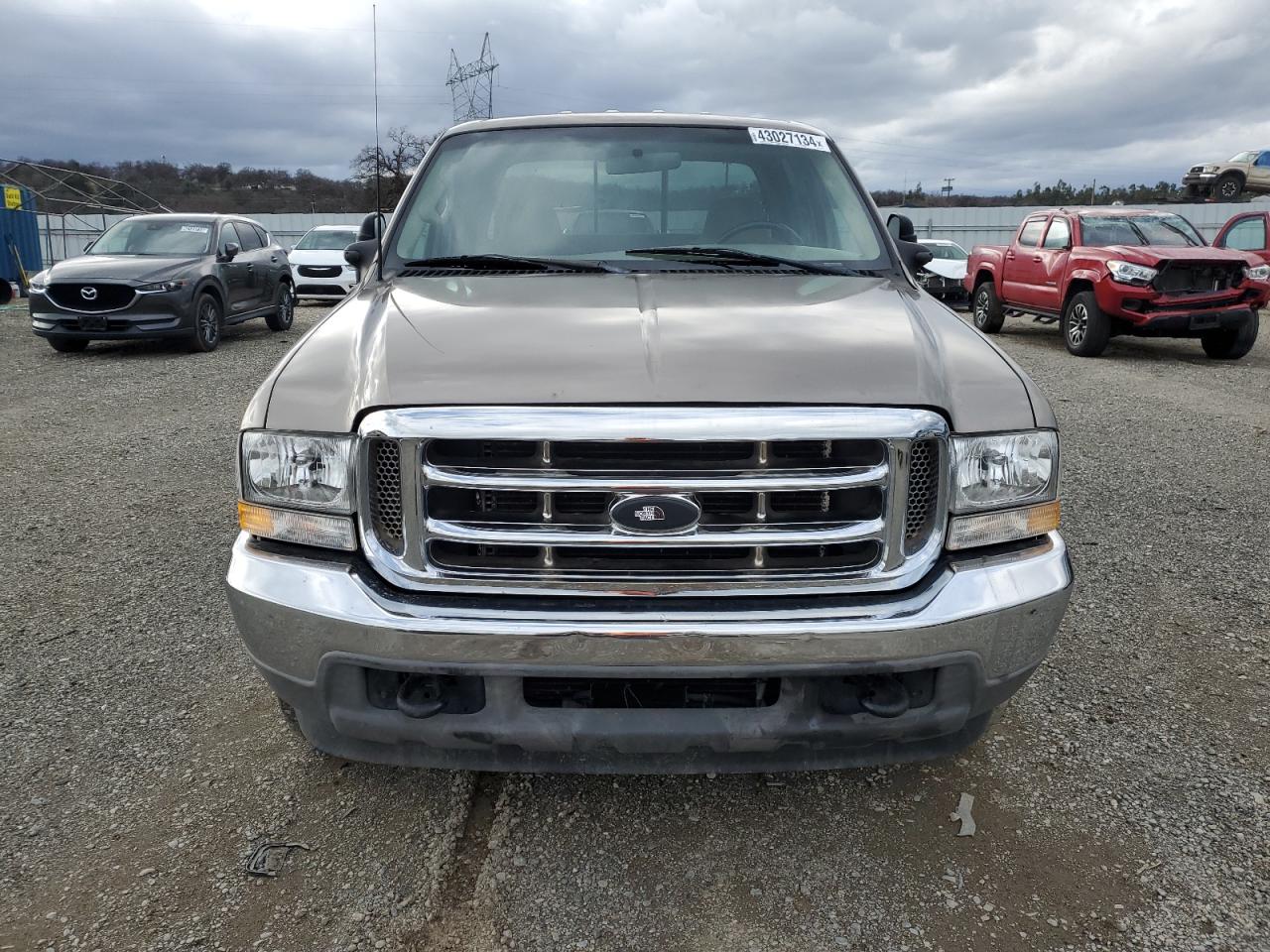 2002 Ford F250 Super Duty VIN: 1FTNW20F72ED17476 Lot: 43027134