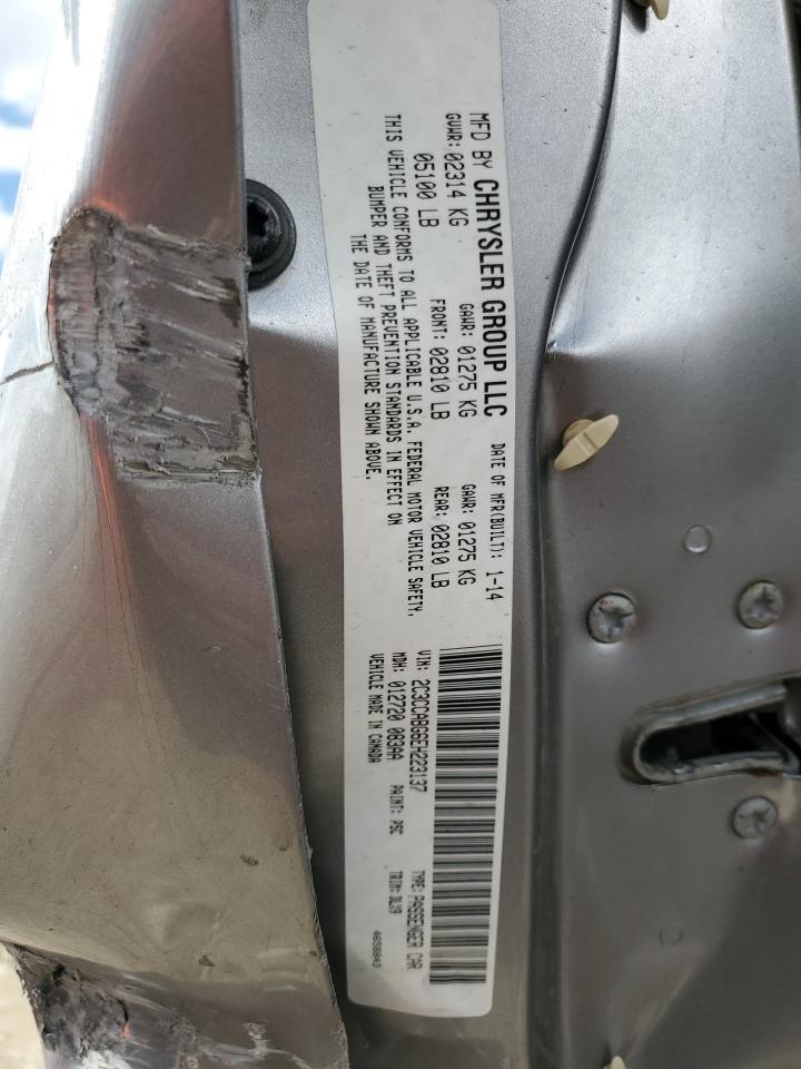 2014 Chrysler 300 S VIN: 2C3CCABG6EH223137 Lot: 41732394