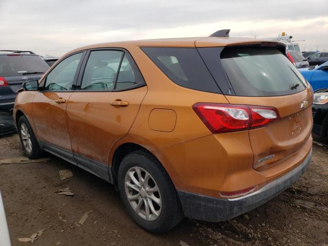  CHEVROLET EQUINOX 2018 Pomarańczowy