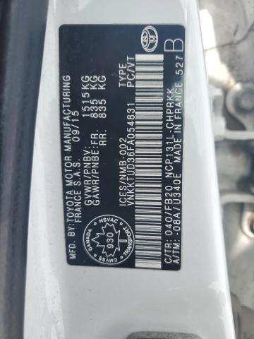 2015 TOYOTA YARIS 