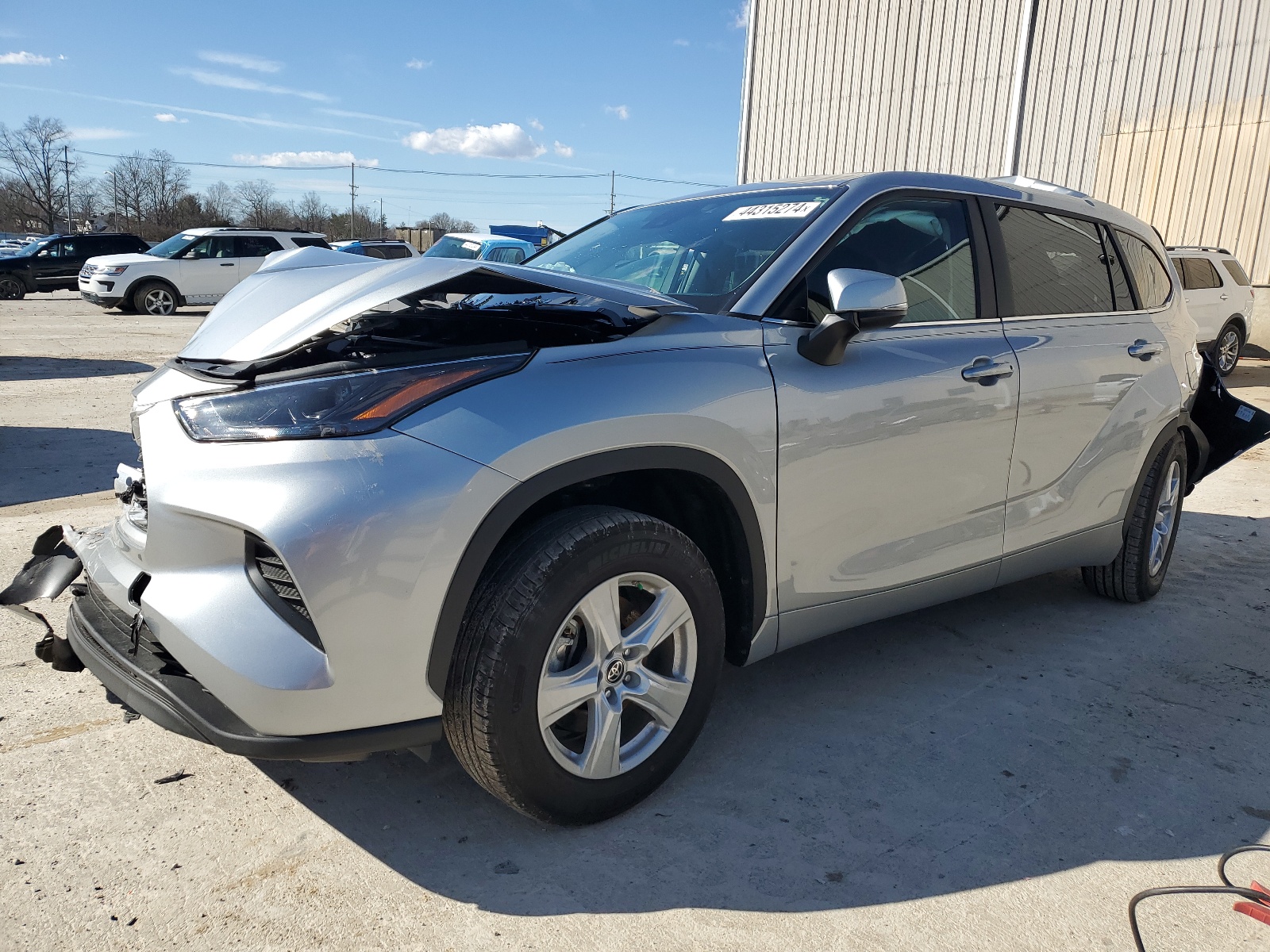 2023 Toyota Highlander L vin: 5TDKDRAH0PS525556