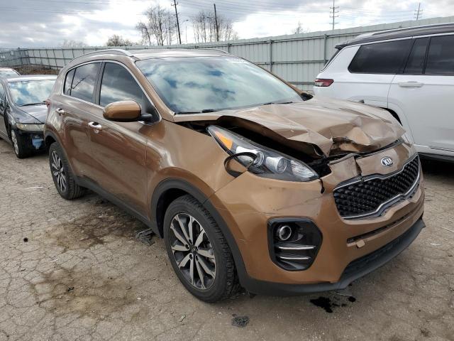  KIA SPORTAGE 2017 Коричневый