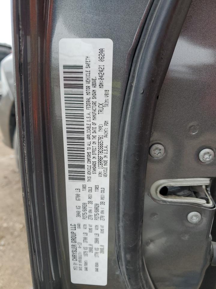 1C6RR6FT8DS665781 2013 Ram 1500 St