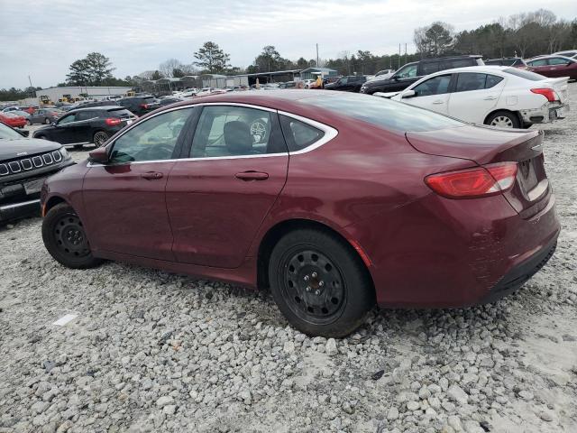  CHRYSLER 200 2016 Бургунді