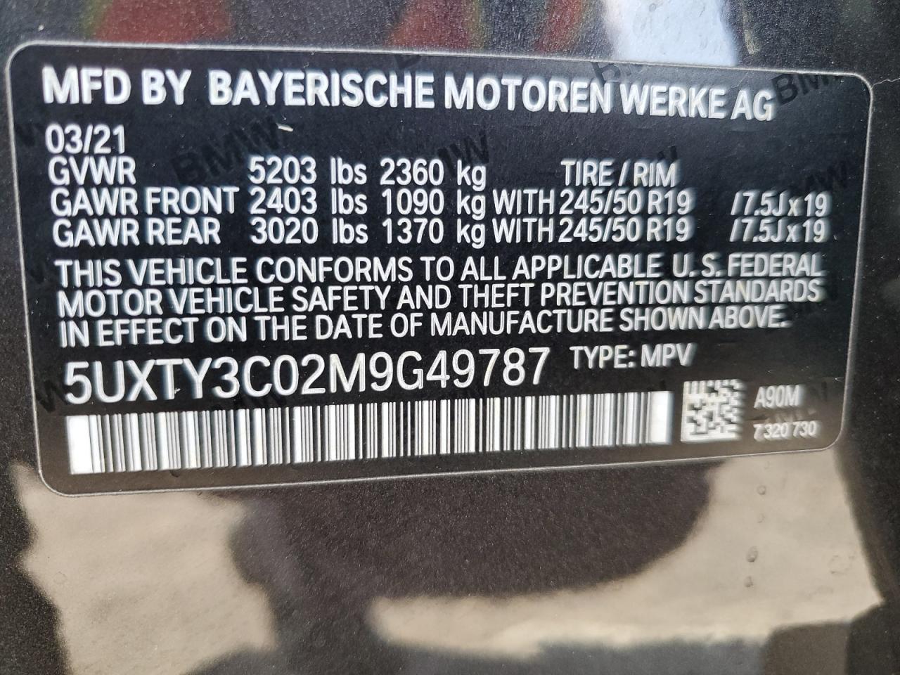 2021 BMW X3 - Image 14