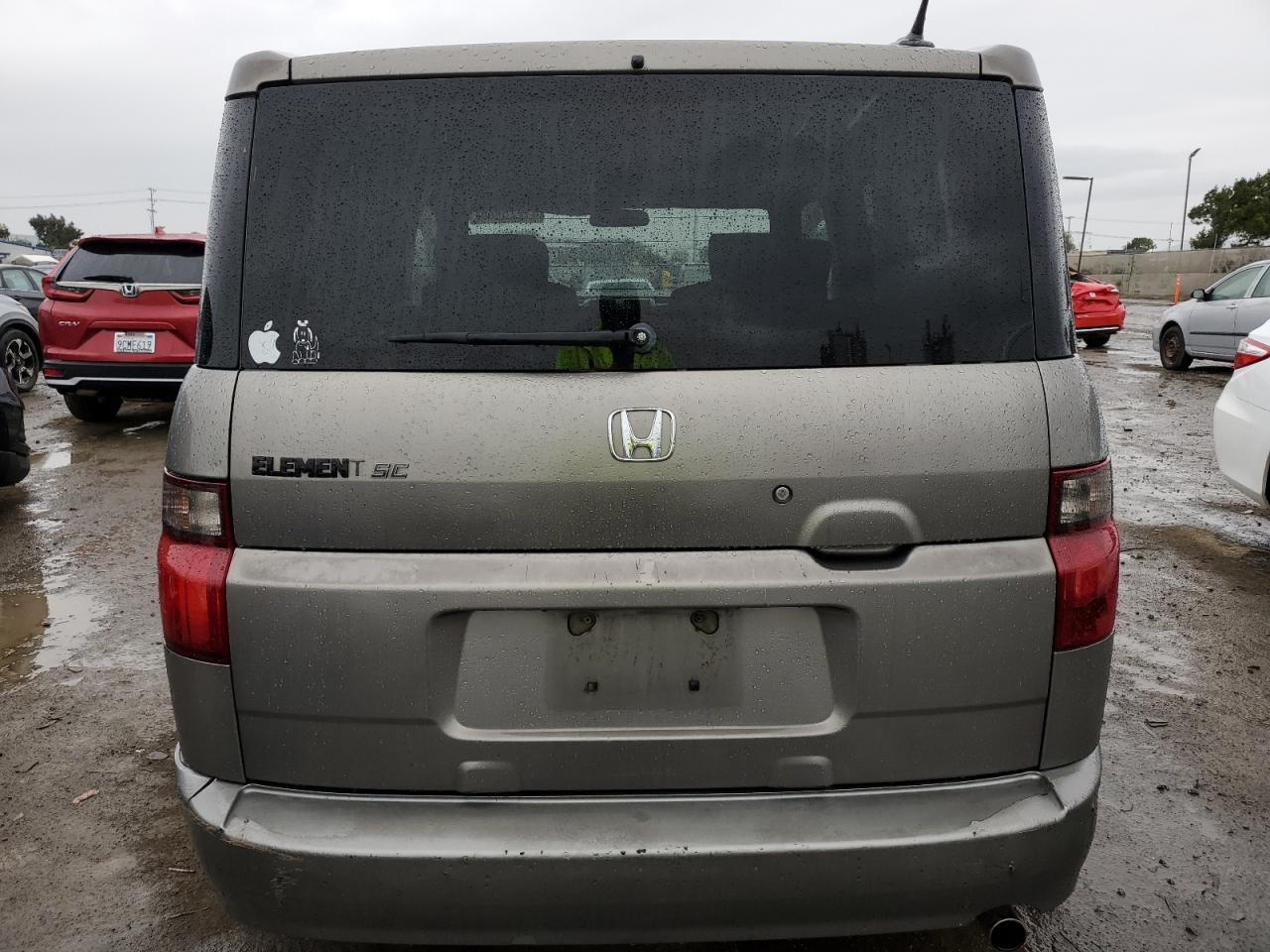 2007 Honda Element Sc VIN: 5J6YH18977L016008 Lot: 41225964