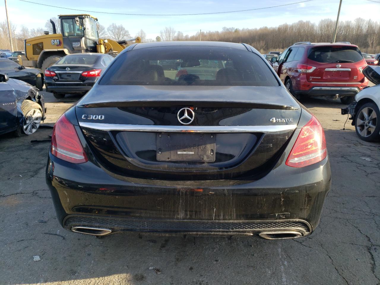 2016 Mercedes-Benz C 300 4Matic VIN: 55SWF4KB6GU153491 Lot: 38937044