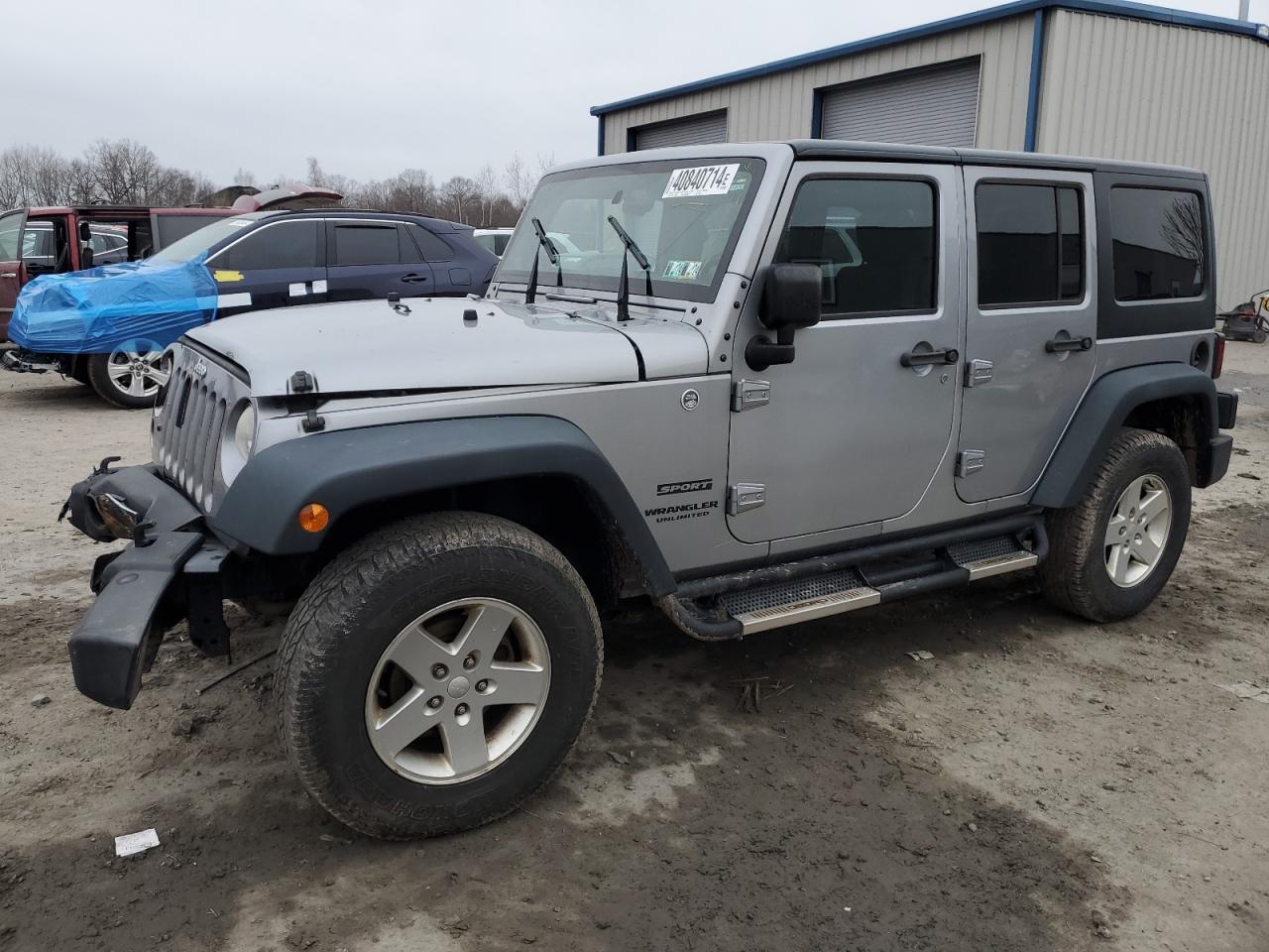 VIN 1C4BJWDG0EL316651 2014 JEEP WRANGLER no.1