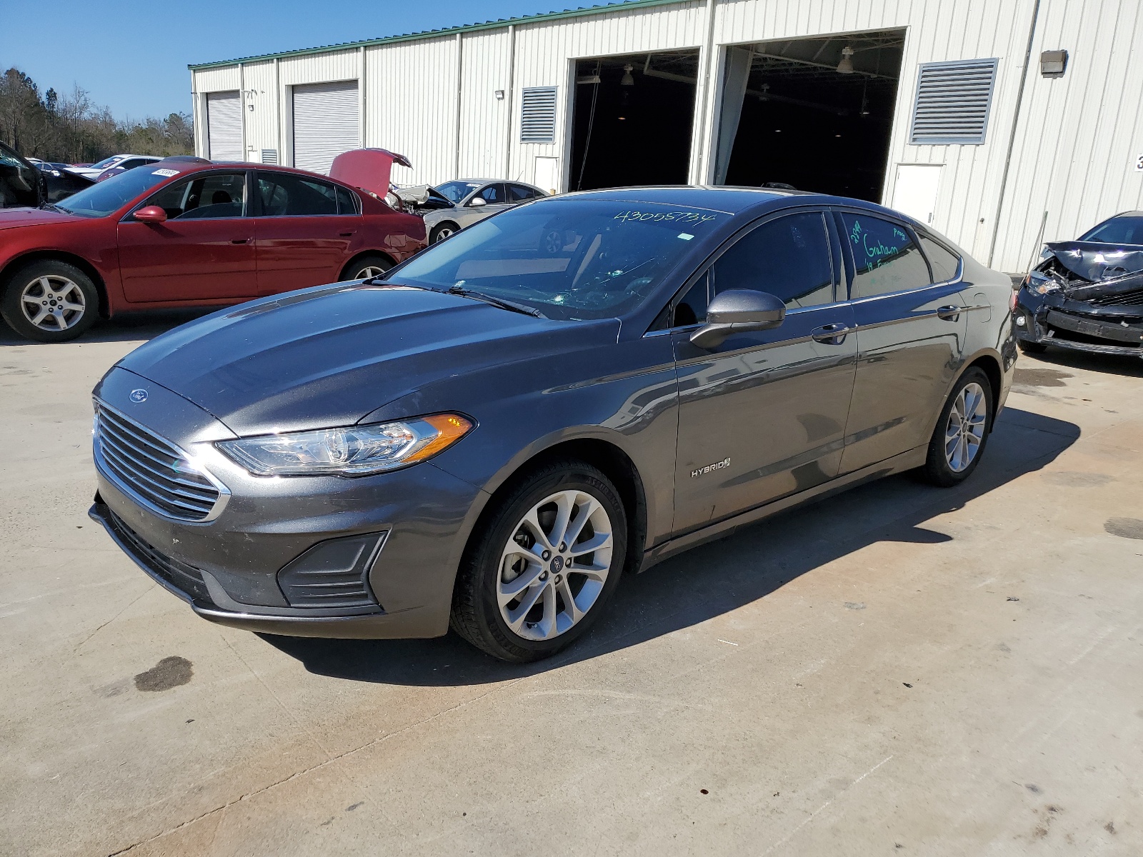 2019 Ford Fusion Se vin: 3FA6P0LU8KR119976