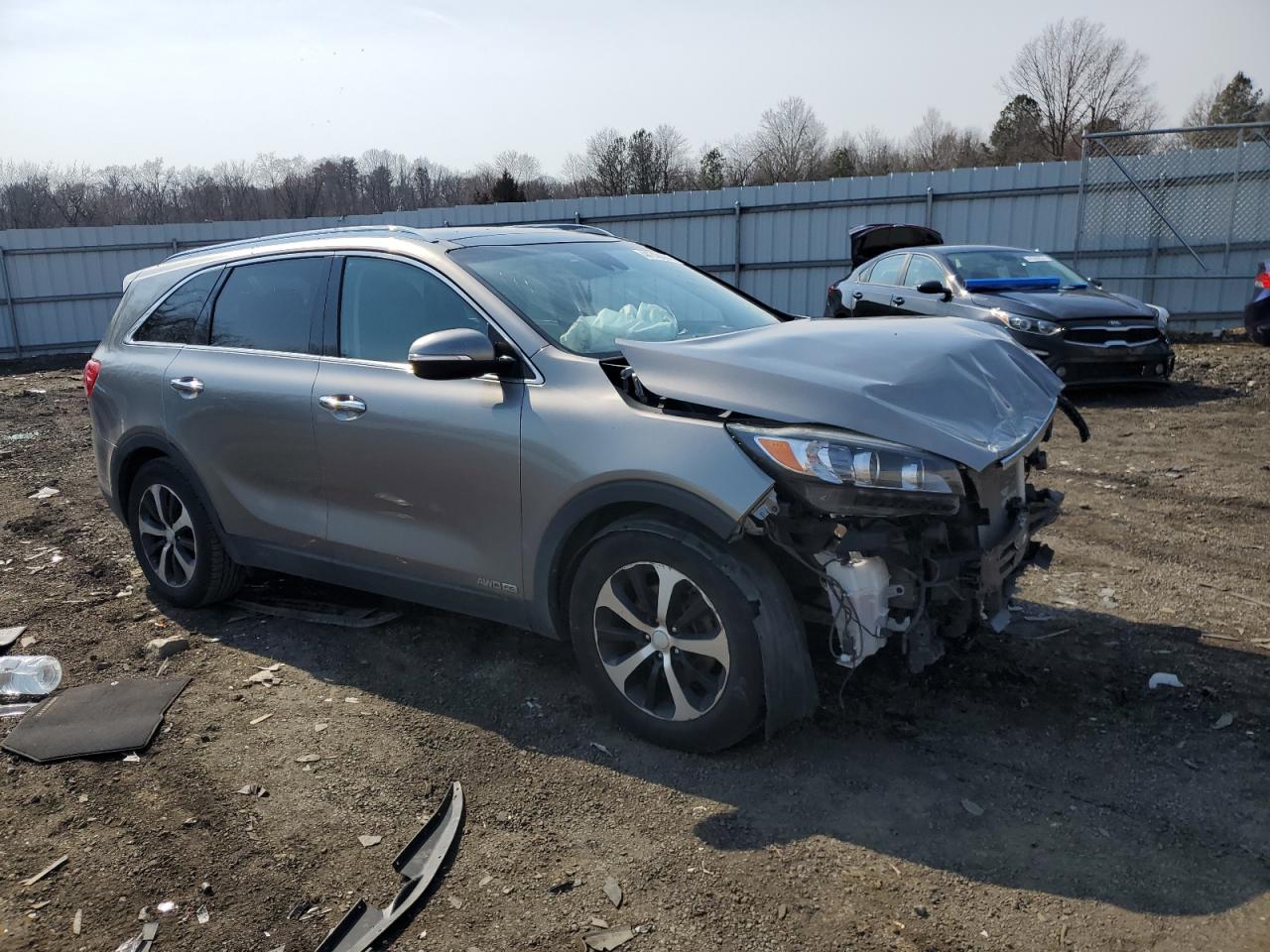 2017 Kia Sorento Ex VIN: 5XYPHDA54HG323191 Lot: 44748664