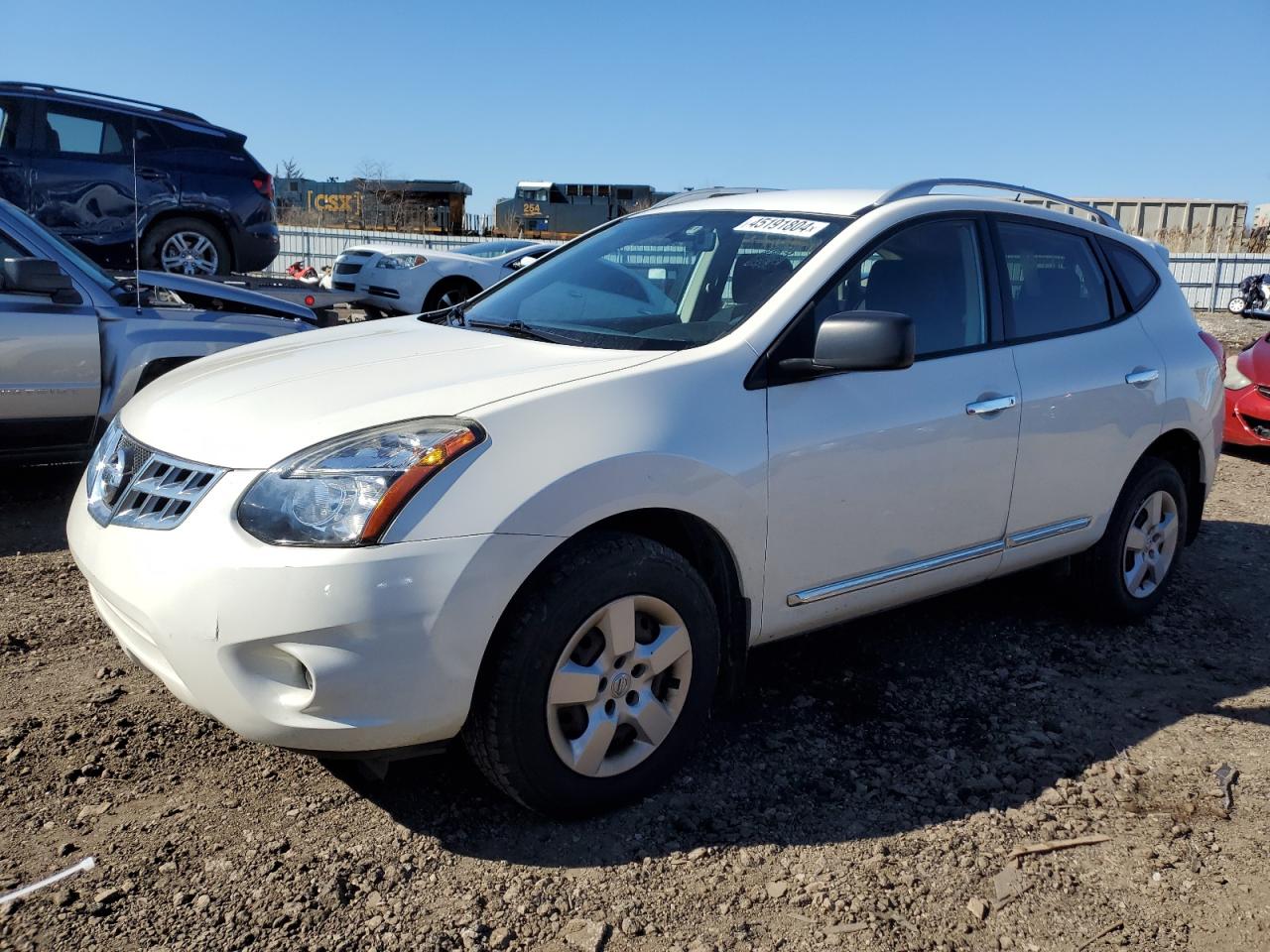 2015 Nissan Rogue Select S VIN: JN8AS5MV4FW261207 Lot: 45191804