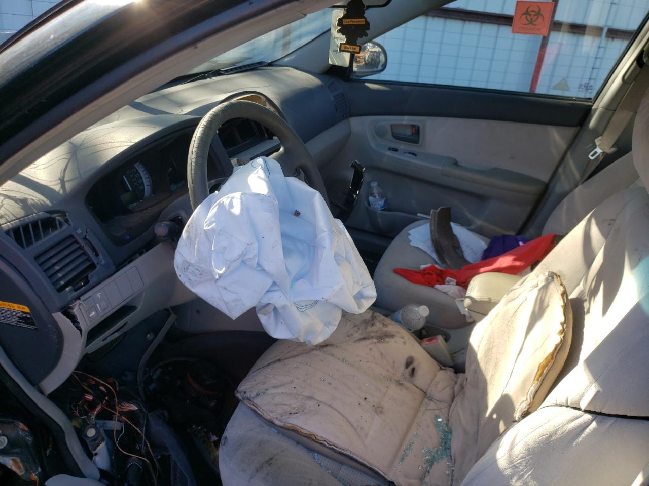 2007 Kia Spectra Ex VIN: KNAFE121175484553 Lot: 41396524