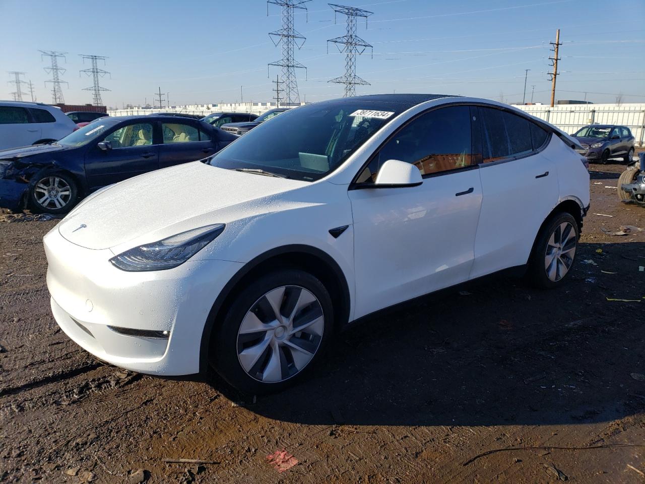 7SAYGDEEXNF435288 2022 Tesla Model Y