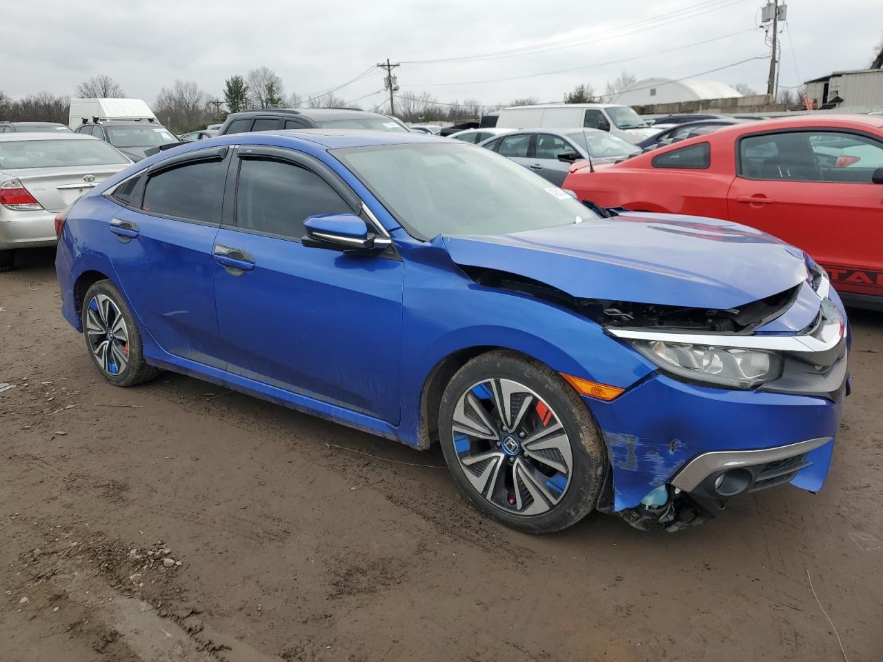 2016 Honda Civic Exl VIN: 2HGFC1F71GH657876 Lot: 40563734