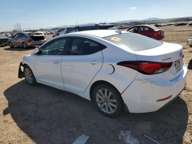 Седани HYUNDAI ELANTRA 2016 Білий