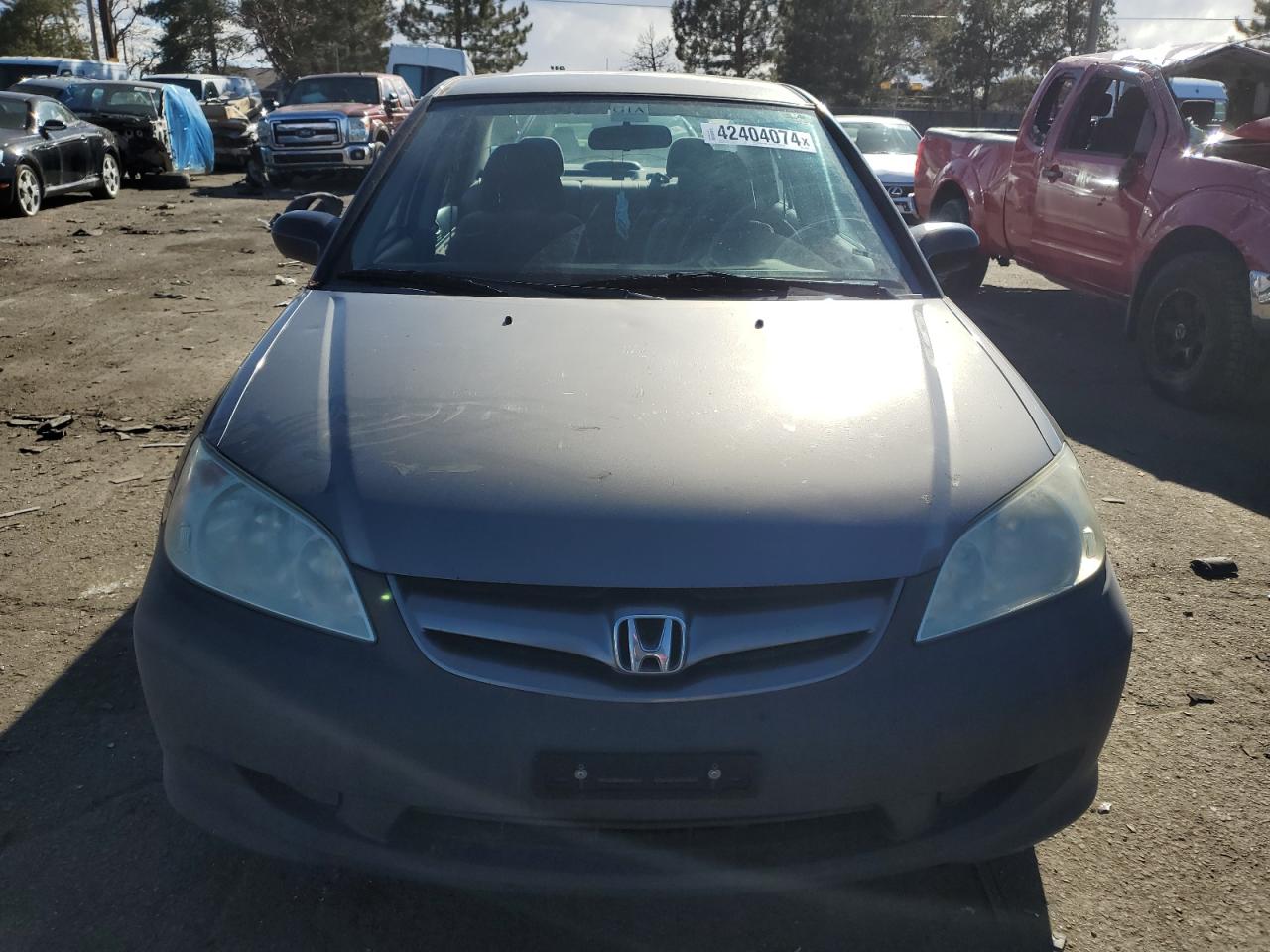 1HGES16335L024470 2005 Honda Civic Dx Vp