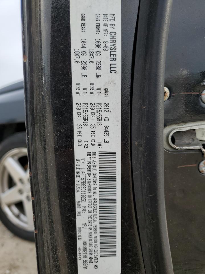 2009 Jeep Compass Limited VIN: 1J4FT57B69D110251 Lot: 42918114