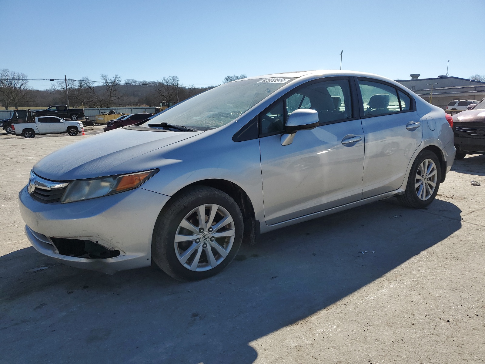 2012 Honda Civic Ex vin: 19XFB2F84CE025637