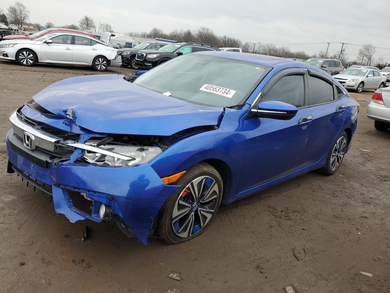 2HGFC1F71GH657876 2016 Honda Civic Exl