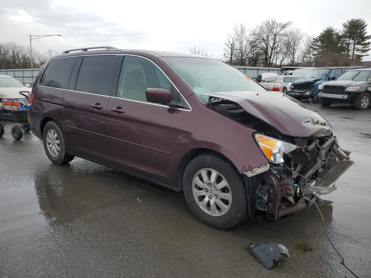 2010 Honda Odyssey Ex VIN: 5FNRL3H41AB070407 Lot: 44735854